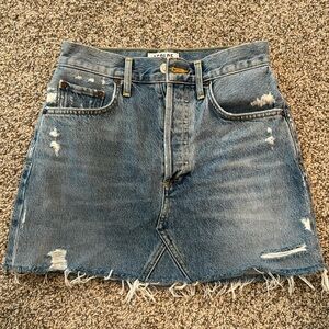 AGOLDE Jean skirt